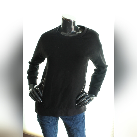 Babaton 3/4 length crewneck sweater - Picture 2 of 7